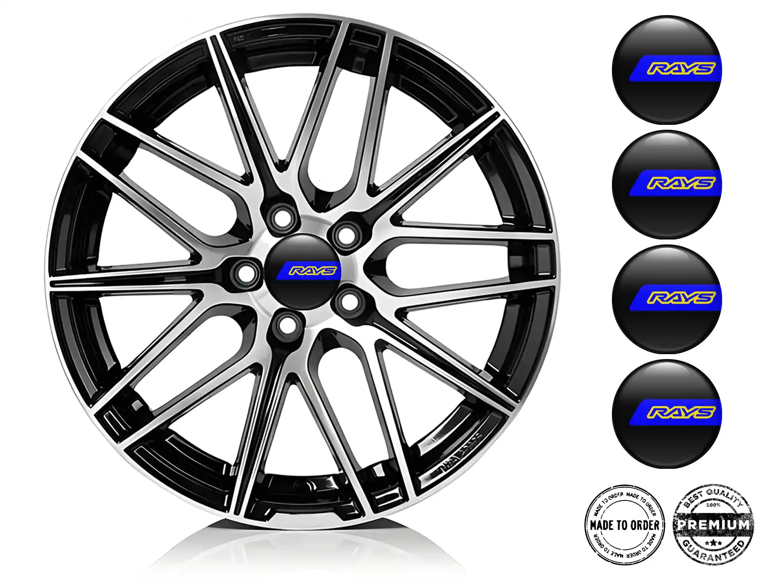 Rays Silikonsticker Premium Cosmic Velocity Wave